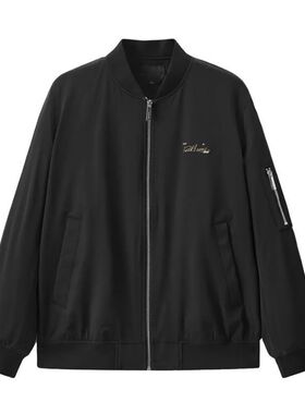 男士刺 绣 棒 球 服 宽 松 夹 克B1BCB3103