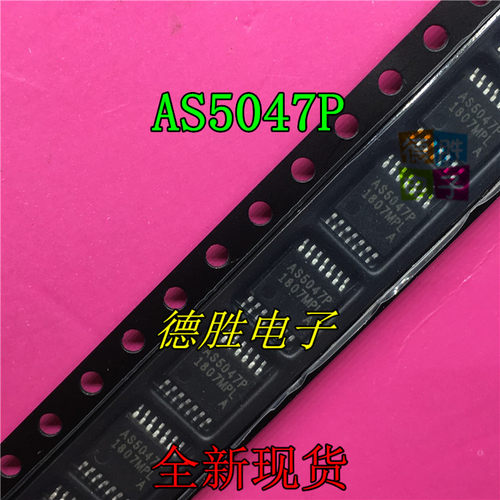 AS5047P-ATSM  AS5047P SSOP14 磁编码器芯片 全新进口贴片IC