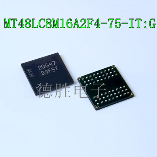 MT48LC8M16A2F4-75-IT:G 丝印D9FST 全新进口现货芯片BGA54存储器