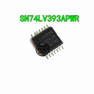 SN74LV393APWR 丝印LV393A 密脚贴片TSSOP-14 全新进口芯片IC现货