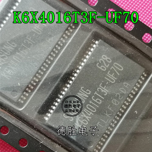 K6X4016T3F-UF70  TSOP2-44   全新正品现货可