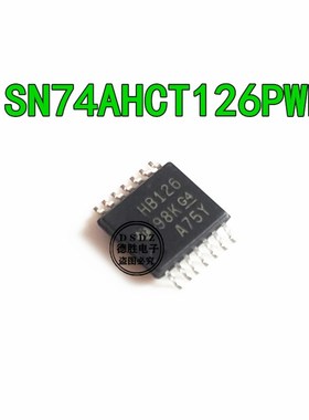 SN74AHCT126PWR  TSSOP 丝印 HB126 缓冲器,驱动器, 全新原装现货