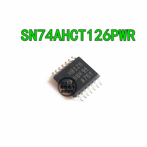 SN74AHCT126PWR  TSSOP 丝印 HB126 缓冲器,驱动器, 全新原装现货
