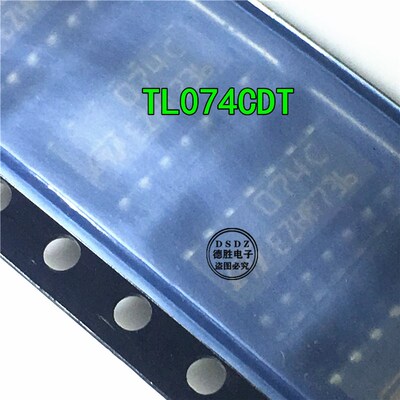 TL074CDT TL074IDT SOP14  074C 074I   线性放大器 全新进口芯片