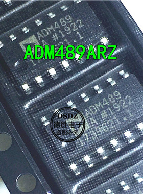ADM489ARZ ADM489  接口驱动收发器IC SOP14 全新进口芯片IC现货