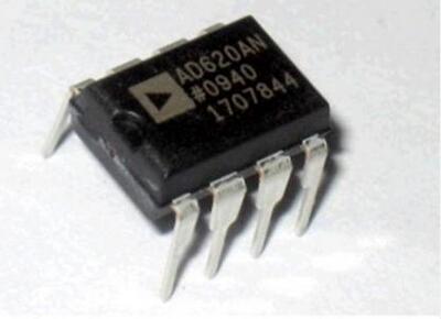 AD620AN DIP-8 AD620BNZ 低漂移/低功耗仪表放大器  全新进口芯片