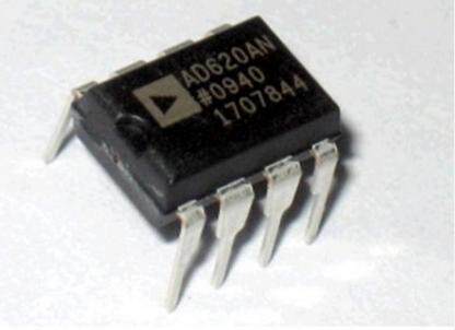 AD620AN DIP-8 AD620BNZ 低漂移/低功耗仪表放大器  全新进口芯片