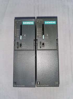 95新 6ES7 314-1AG14-0AB0 CPU314 可冲新 质保一年
