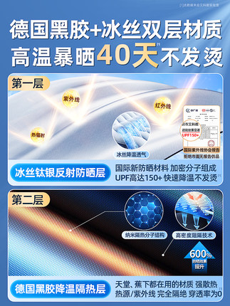 汽车遮阳伞前挡风玻璃防晒隔热罩车窗遮阳帘车内专用神器车载挡板