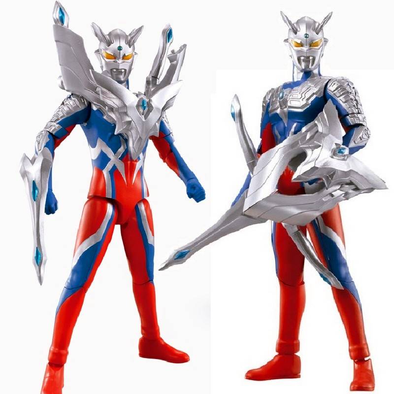 超可动闪耀特利迦无限赛罗带盔甲强壮日冕月神奇迹型玩具模型