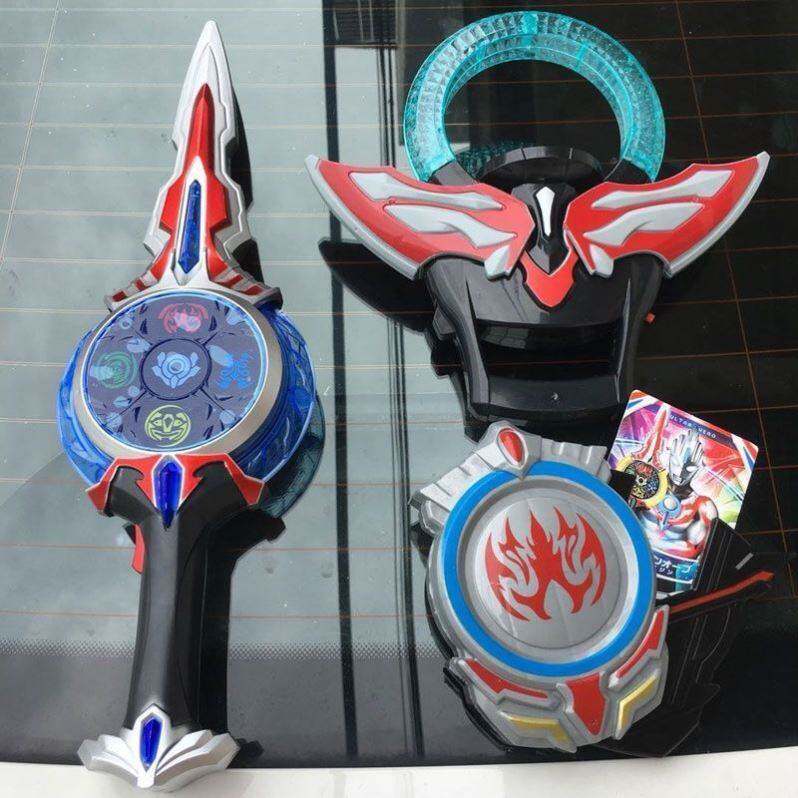 骑士维克特利变身器武器骑士剑笛维克特利火炬圣枪男孩奥特曼玩具