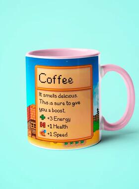 Stardew Valley星露谷物语陶瓷咖啡马克杯子茶水杯生日礼物Coffee