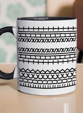 FUCK THIS SHIT陶瓷咖啡马克杯子Hidden隐藏茶水杯Message新款Mug