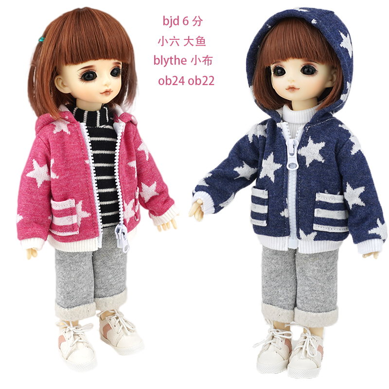 雪贝尔娃衣套装bjdblythe娃衣
