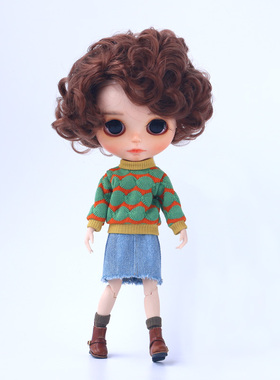 小布中布holala娃娃衣服卫衣牛仔半裙娃衣