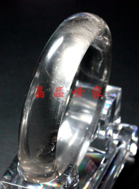 水晶原石打磨时尚风礼品手环