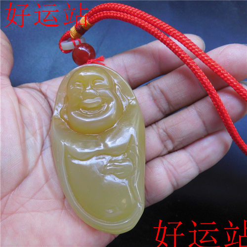 新款促销黄龙玉原貔貅手把件