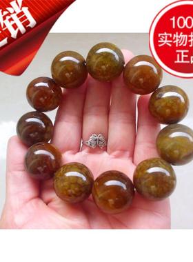 促销新款龙纹玛瑙圆珠男女款手串战国红色玉髓时尚手链爆裂纹手珠