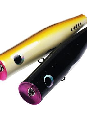 新品深海GT POPPER木质波爬海钓饵180mm120g小口波趴假饵南油金枪