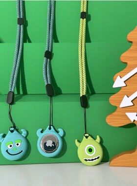 kids necklace holder case for airtag脖子挂绳小孩儿童