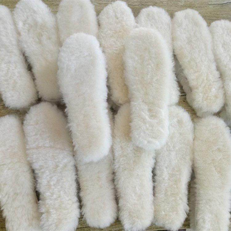 河南桑坡羊毛鞋垫真皮真毛保暖