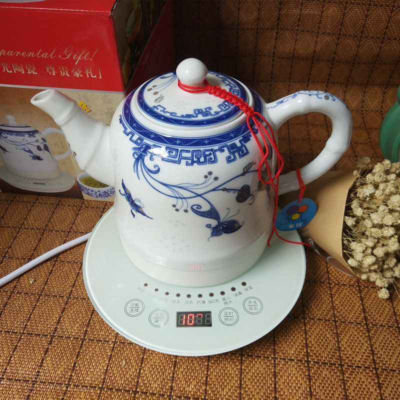 景德镇一家欣陶瓷电热水壶触摸智能多功能自动断电泡茶壶电烧水壶