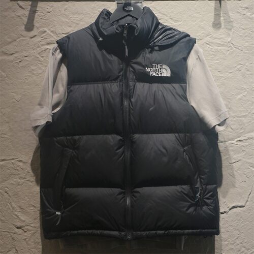 北面户外700蓬鹅绒羽绒马甲背心