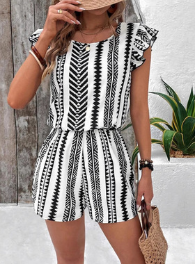 Women'sBacklessFloralPrint