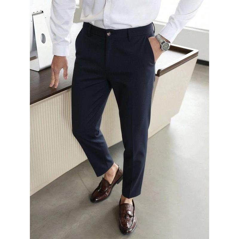 U 20664 Men Business Suit Pants Fitted Commute修身西装裤
