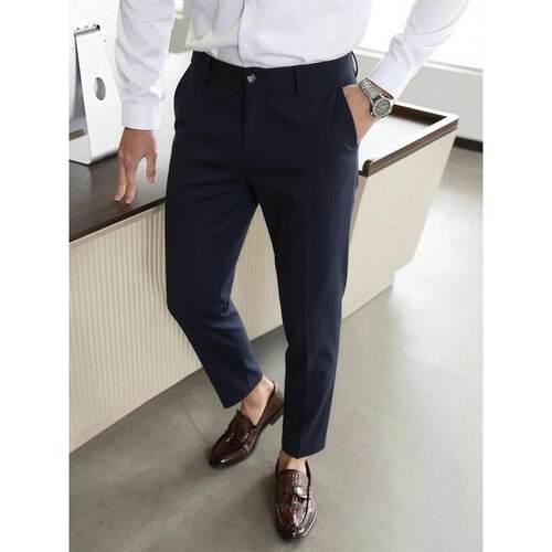 U 20664 Men Business Suit Pants Fitted Commute修身西装裤