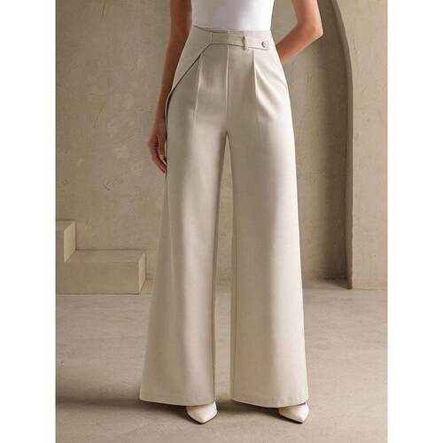 I 49091 Women Business Office Pants Minimalist极简裤子