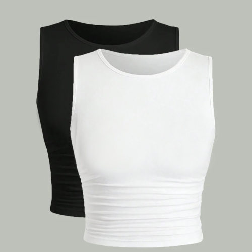 SolidColorTankTopCasual