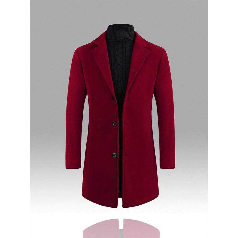 G 66614 Men Daily Wear Coat Casual Fall & Winter休闲外套