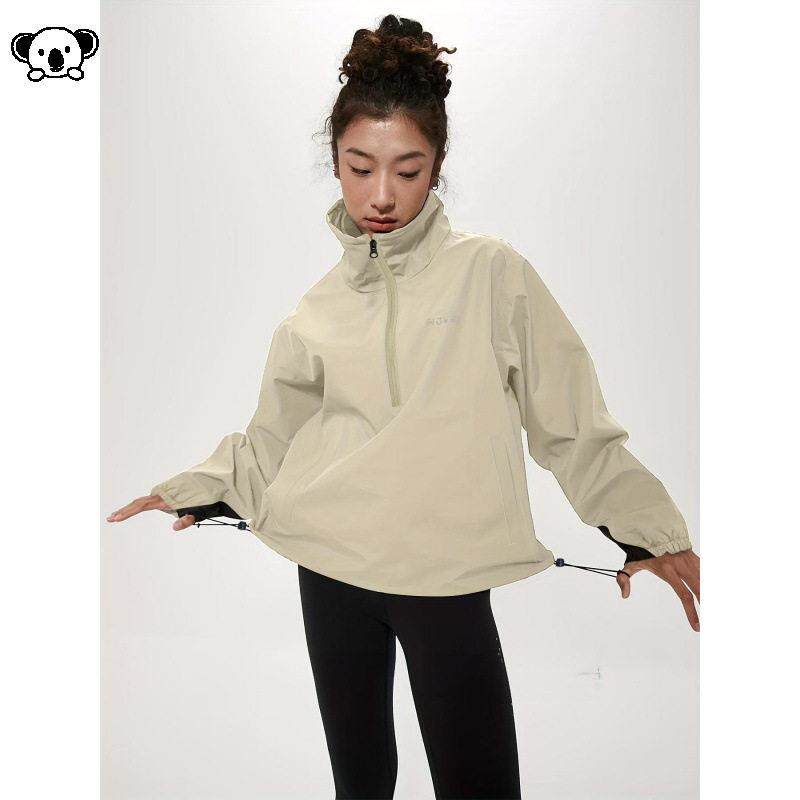 L 50882 Women Windproof Raincoat Casual Outdoor休闲雨衣