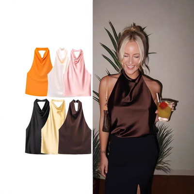 SummerCropTopsWomanSleeveless