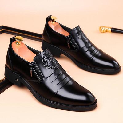 2025 New Men'S High - End Business Casual Shoes Slip - On