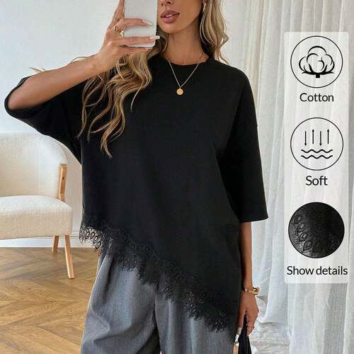 Elegant Women's Lace Backless Top Chic and Feminine Design