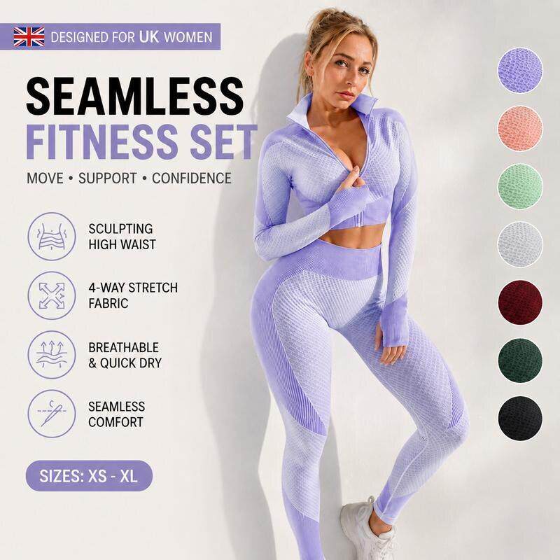W 11656 Women Running Yoga Suit Tight Fit Fitness紧身瑜伽服