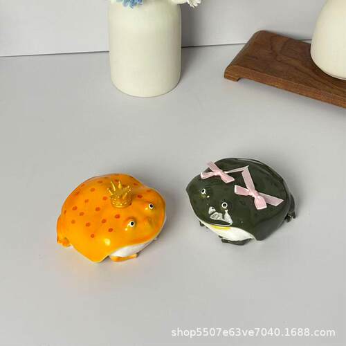 New Creative Frog Earphone Case Funny Abstract Toad