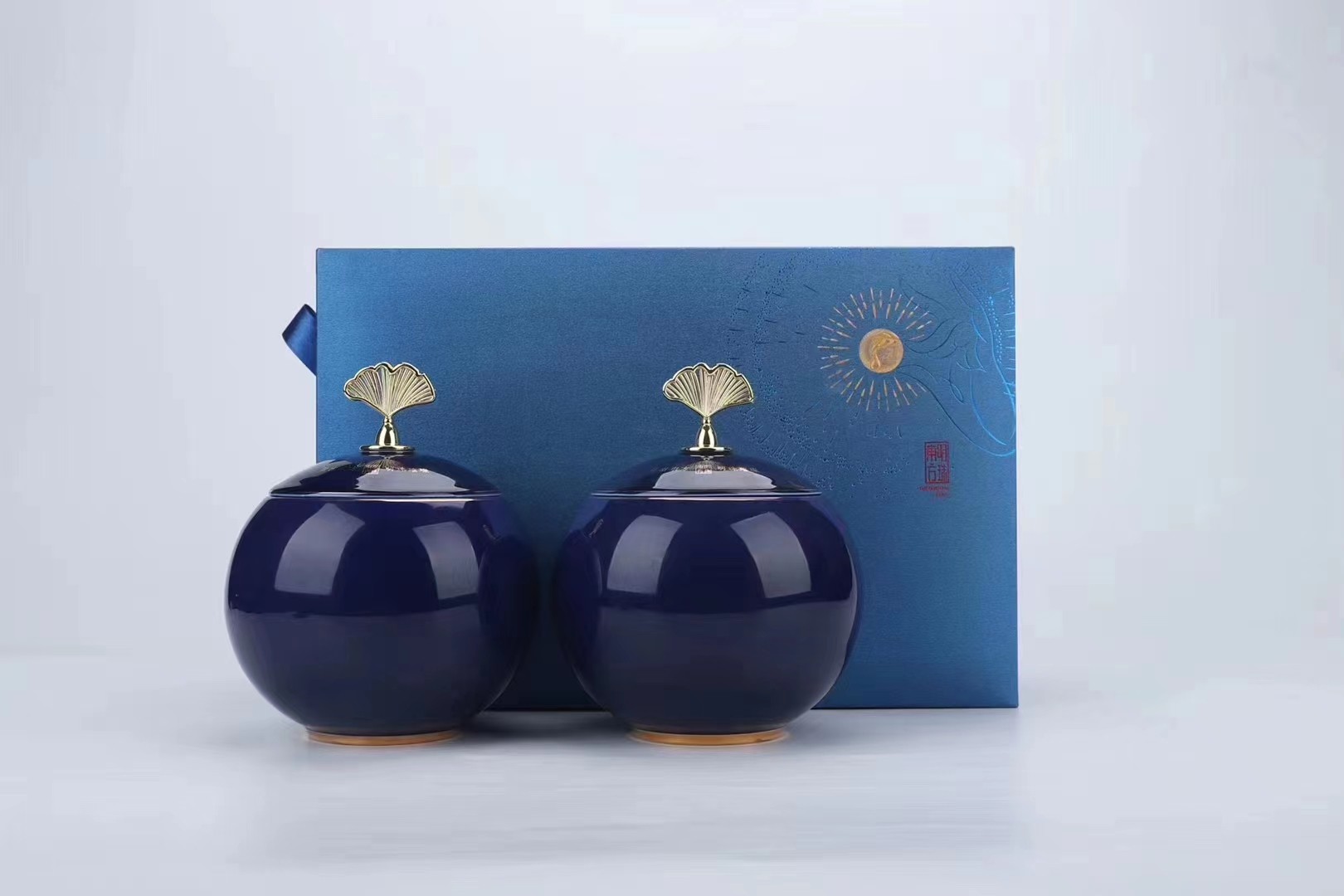 东方明珠双瓷罐礼盒绿茶红茶金骏眉普洱茶瓷罐散茶瓷罐茶叶瓷罐,包装,陶瓷罐,淘宝优惠券,粉丝福利购,淘宝优惠卷