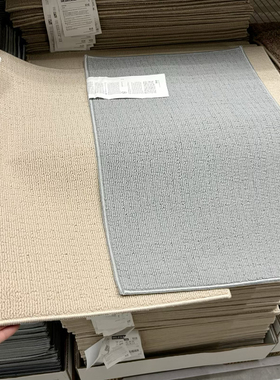 宜家芬特森 家用洗手间防滑垫浴室吸水地垫厕所脚垫40x60cm