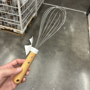 IKEA/宜家 瓦达恩 不锈钢打蛋器手动家用手持式打发搅拌器打奶油