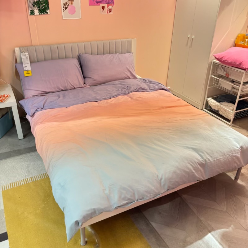 IKEA宜家 弗莱布格 多色被套经久耐用不易起皱可机洗被枕套