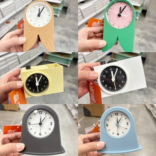 IKEA宜家 欧肯玛文 卡桑嘉尔 弗洛克莱夫 闹钟床头桌面钟装饰品