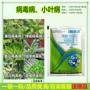 中保阿泰灵寡糖链蛋白花叶病毒病