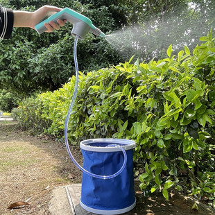 家用电动充电压式 喷头塑料喷壶浇花洗车可搭配水管喷雾器洒水壶