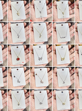 闪亮银饰通体S925纯银时尚锁骨项链女百搭气质优雅个性潮 120#