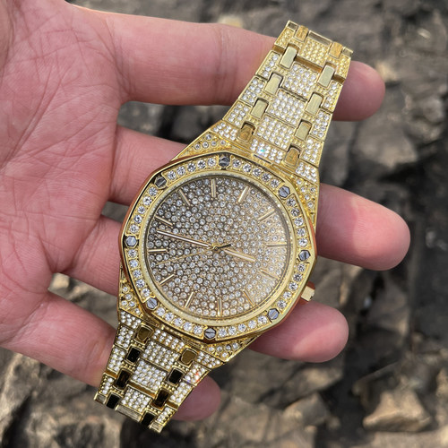 大牌非机械优惠大盘满钻奢华男表