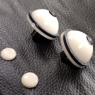 二胡配件 二胡轴子顶 把子顶 塑料轴子顶二胡琴轴小白头二胡轸子