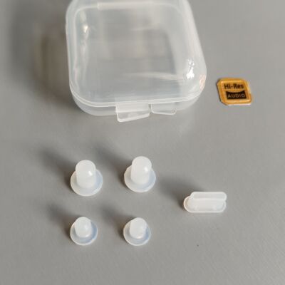 适用于艾巴索DX270便携R2RUltra播放器专用防尘塞套装 iBasso配件